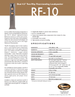 Klipsch RF-10 - Brochure 